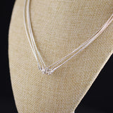 Elegant 925 Silver Snake Chain Necklace for Women