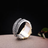 Dragon's Eye Sterling Silver Adjustable Ring S925