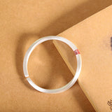 999 Pure Silver Elegant Open Bangle for Men