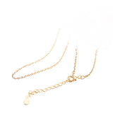 Gold-Plated Elegant Teardrop Necklace for Women