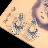 Sterling Silver Boho Chic Dangle Earrings