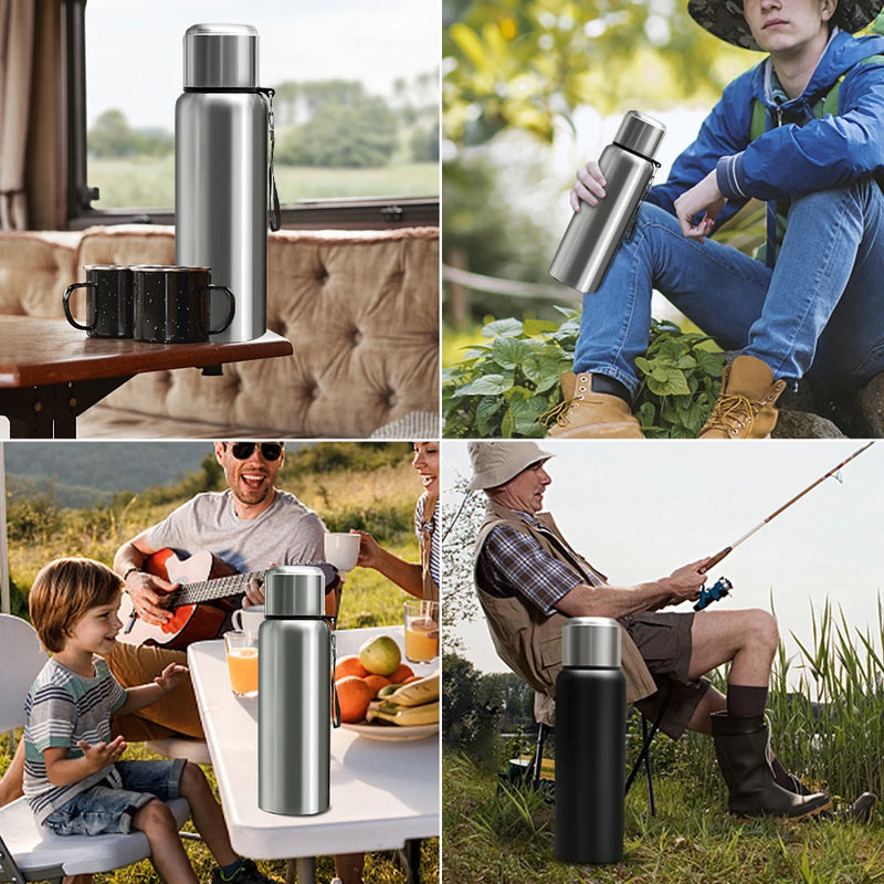 2L Insulated Stainless Steel Tumbler