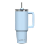 Watersy 40oz (1200ml) Insulated Stainless Steel Tumbler with Handle and Straw Lid