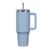 Watersy 40oz (1200ml) Insulated Stainless Steel Tumbler with Handle and Straw Lid